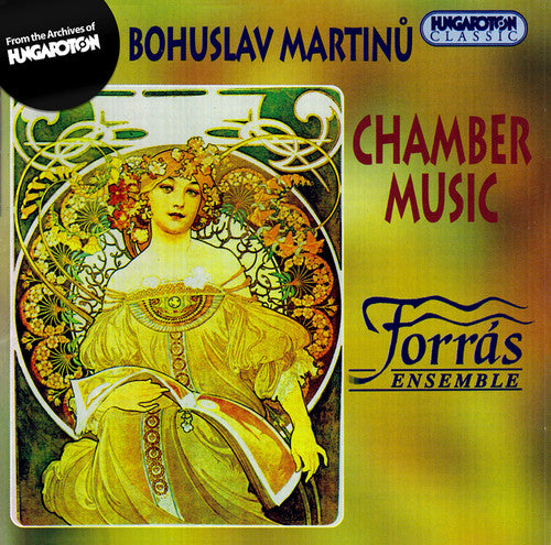 the album cover for Martinu / Forras Ensemble - Sonata for Flute & Piano / Trio Flute Cello Piano