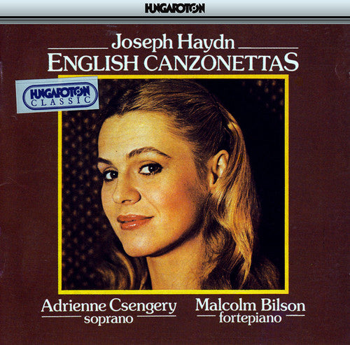 the album cover for Haydn / Csengery / Bilson - English Canzonettas