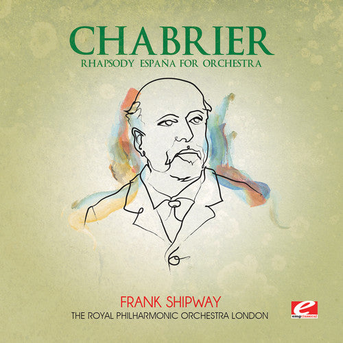 the album cover for Chabrier - Rhapsody Espana for Orchestra