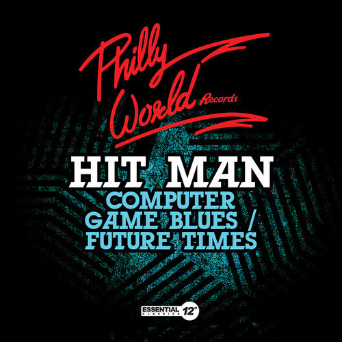the album cover for Hit Man - Computer Game Blues / Future Times