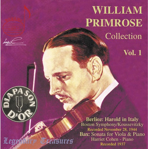 the album cover for WILLIAM PRIMROSE - Collection 1