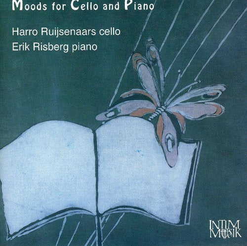 the album cover for Harro Ruijsenaars/Erik Risberg - Moods for Cello & Piano / Various