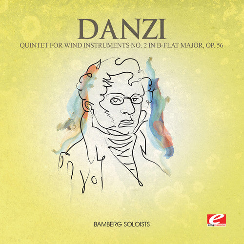 the album cover for Danzi - Quintet for Wind Instruments 2 B-Flat Major