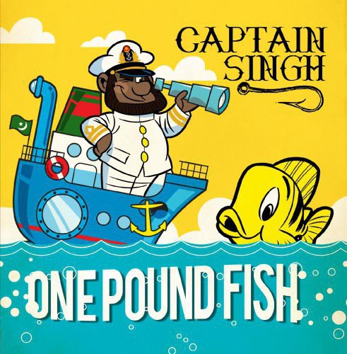 the album cover for Captain Singh - One Pound Fish