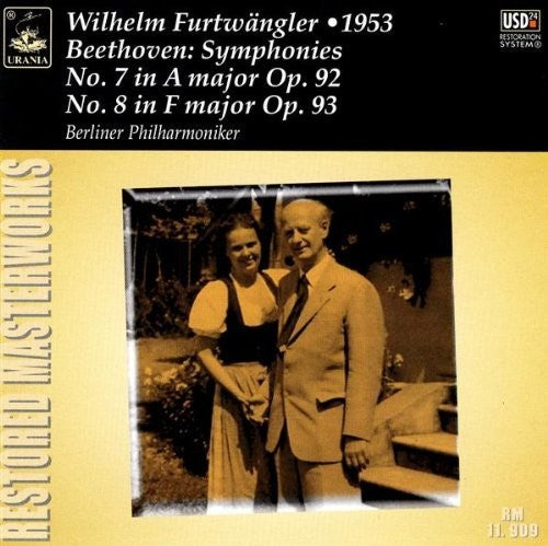 the album cover for Ferdinand Frantz - Symphonies 7-8
