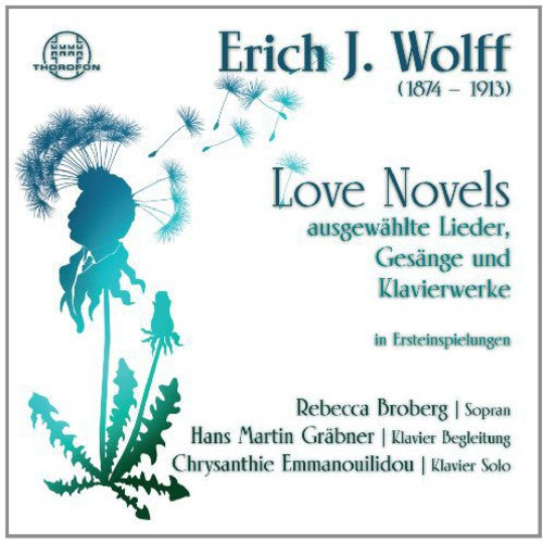 the album cover for Wolff / Broberg / Graebner - Love Novels