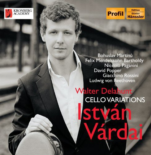 the album cover for Istvan Vardai - Cello Variations