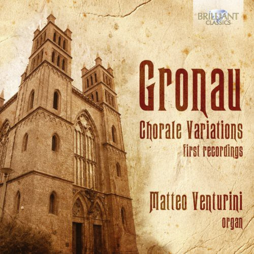 the album cover for Matteo Venturini - Chorale Variations