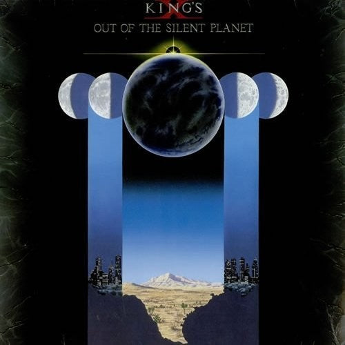 the album cover for King's X - Out of the Silent Planet