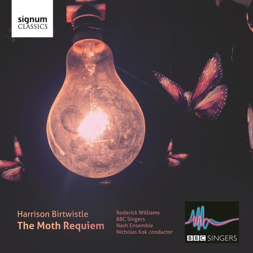 the album cover for BBC Singers - Moth Requiem