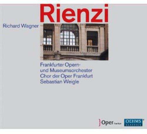 the album cover for Sebastian Weigle - Rienzi
