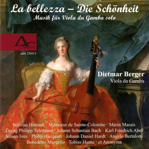 the album cover for Berger / Hotman / Saint-Colombe - La Bellezza (The Beauty)