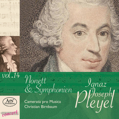 the album cover for Camerata Pro Musica Chamber Orchestra - Nonett & Symphonien 14