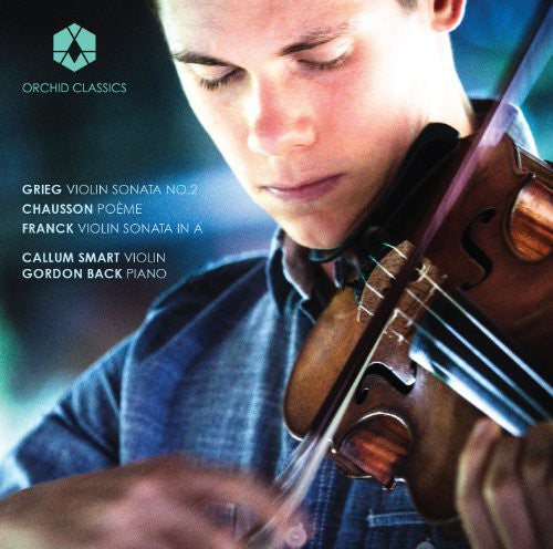 the album cover for Callum Smart - Violin Sonatas