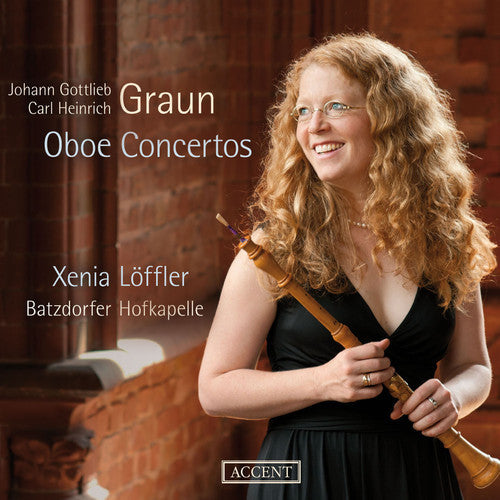 the album cover for Xenia Loffler - Oboe Concertos