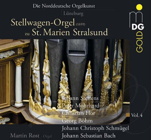 the album cover for Rost - North German Organs Vol. 4, Luneburg