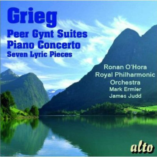the album cover for James Judd - Peer Gynt Suites / Piano Concerto