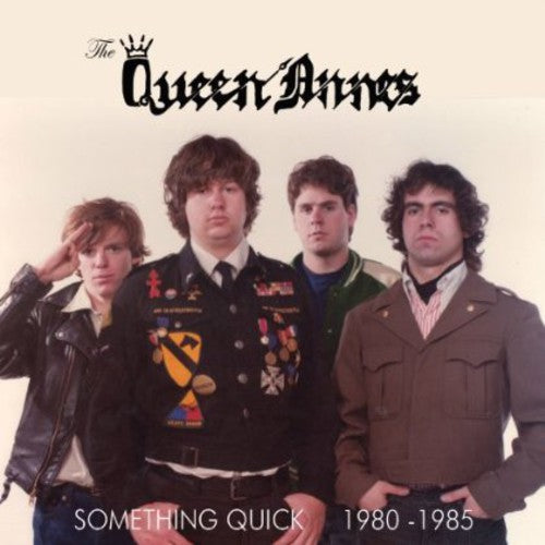 the album cover for Queen Annes - Something Quick 1980-1985