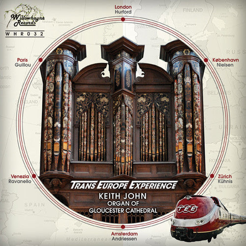 the album cover for Keith John - Trans Europe Experience