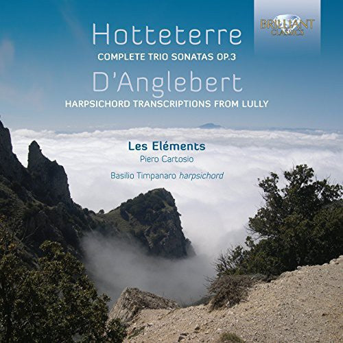 the album cover for Les Eléments - Comp Trio Sonatas Op 3