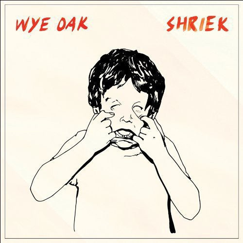 the album cover for Wye Oak - Shriek