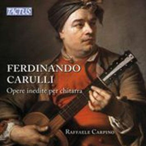 the album cover for Raffaele Carpino - Unpublished Works for Guitar