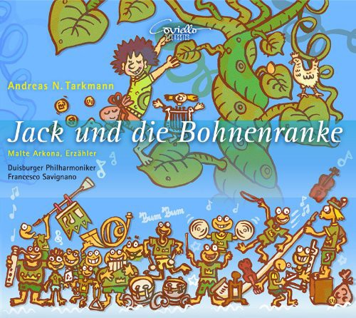 the album cover for Malte Arkona - Jack Und Die Bohnenranke
