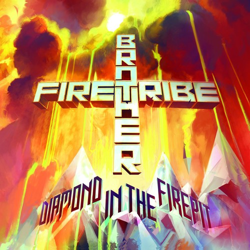 the album cover for Brother Firetribe - Diamond in the Firepit