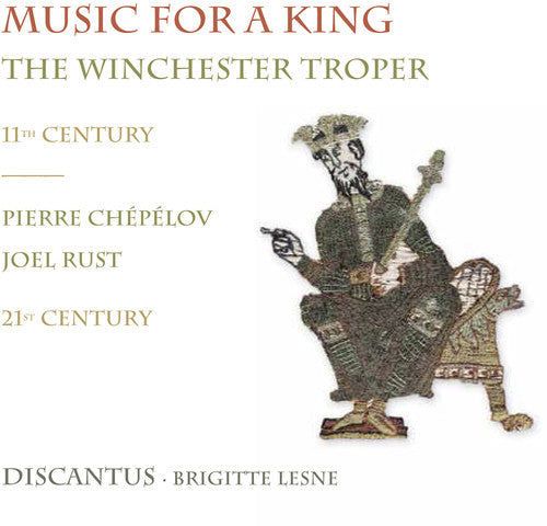 the album cover for Ensemble Discantus / Lesne - Music for a King