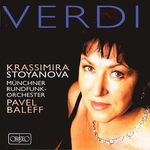 the album cover for Verdi - Arias