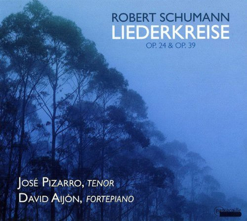 the album cover for Schumann - Liederkreise Op 24 & Op 39