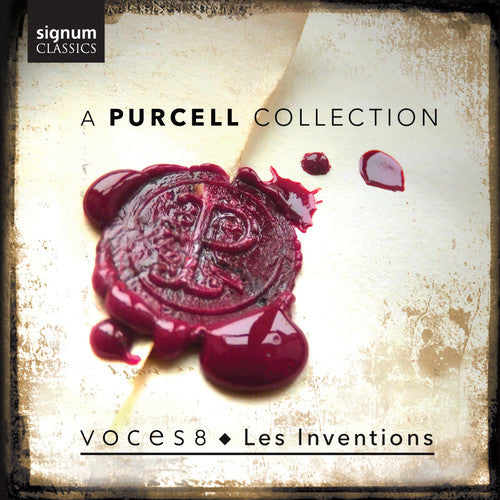 the album cover for Voces8 - Purcell Collection
