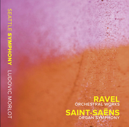 the album cover for Seattle Symphony Orchestra - Ravel Orchestral Works