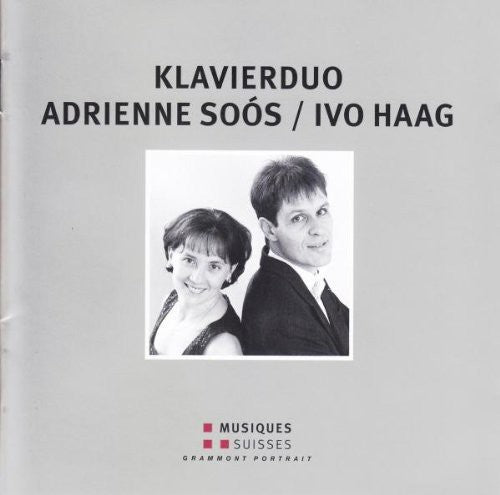the album cover for Soos / Haag - Werke Fuer Klavierduo