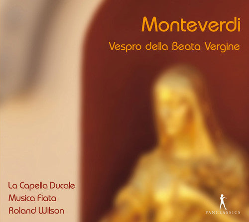 the album cover for Roland Wilson - Marienvesper