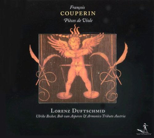 the album cover for Lorenz Duftschmid - Pieces de Viole