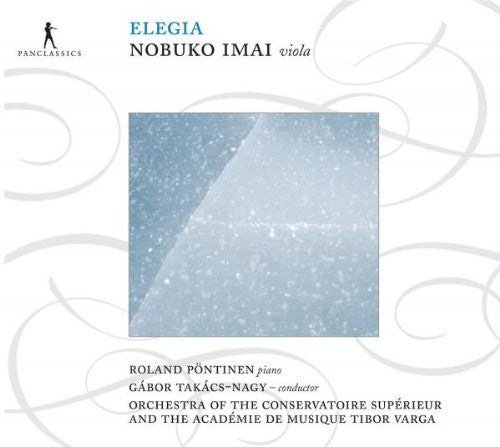 the album cover for Gabor Takacs-Nagy - Elegia - Werke Fur Viola