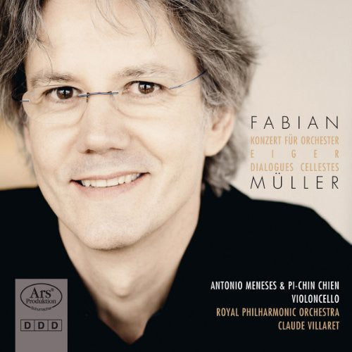 the album cover for Muller / Royal Philharmonic Orch London / Meneses - Eiger Concerto Dialogues