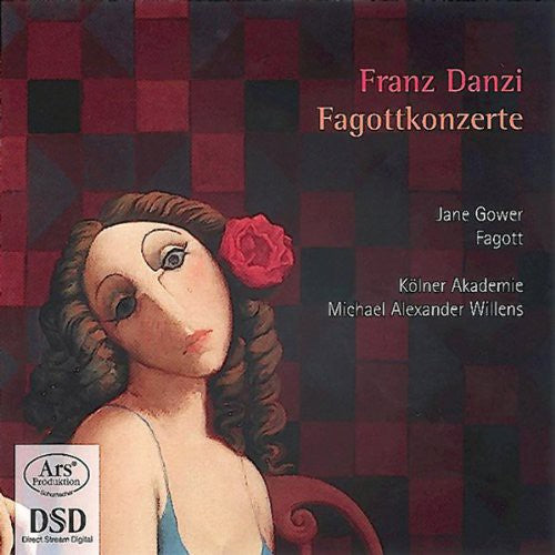 the album cover for Danzi / Gower / Willens - Fagottkonzerte