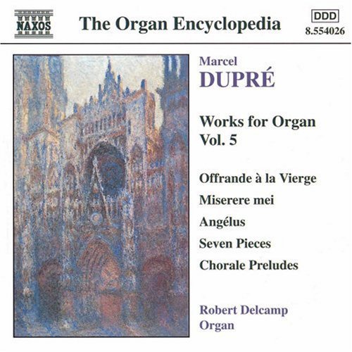 the album cover for A. GUILMANT - Works for Organ 5