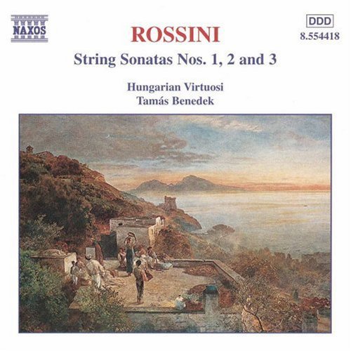 the album cover for Tamas Benedek - String Sonatas 1