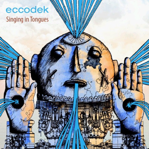 the album cover for Eccodek - Singing in Tongues