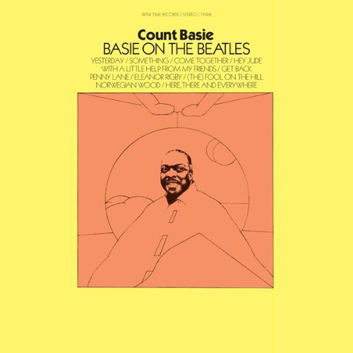 the album cover for Count Basie - Basie on the Beatles