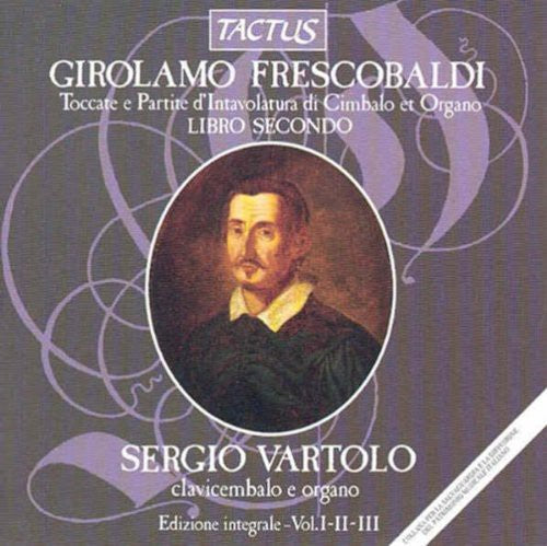 the album cover for Sergio Vartolo - Toccatas & Partitas