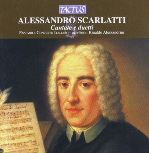 the album cover for Scarlatti - Cantate E Duetti