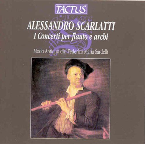 the album cover for Scarlatti - I Concerti Per Flau