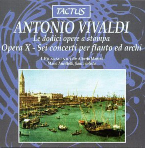 the album cover for Alberto Martini - Opera X - Sei Concert