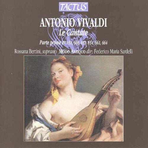 the album cover for Rossana Bertini - Le Cantate Per Sopran