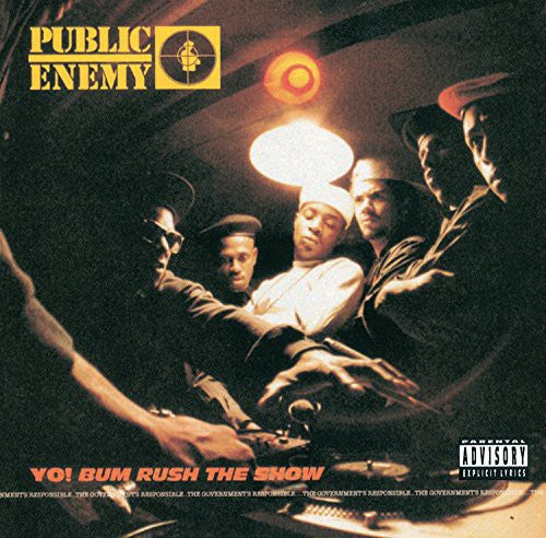 the album cover for Public Enemy - Yo Bum Rush the Show