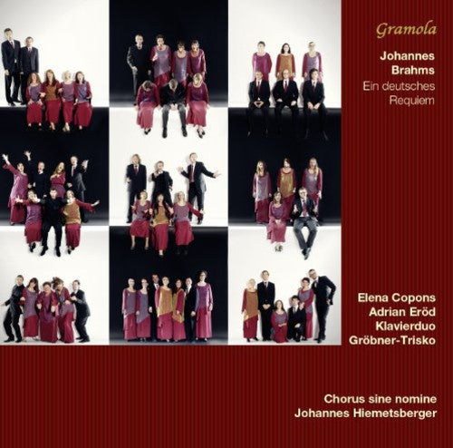 the album cover for Brahms - Ein Deutsches Requiem